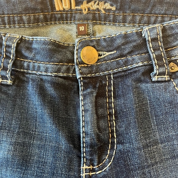 Kut from cloth. Size 10 bootleg. - Picture 3 of 6